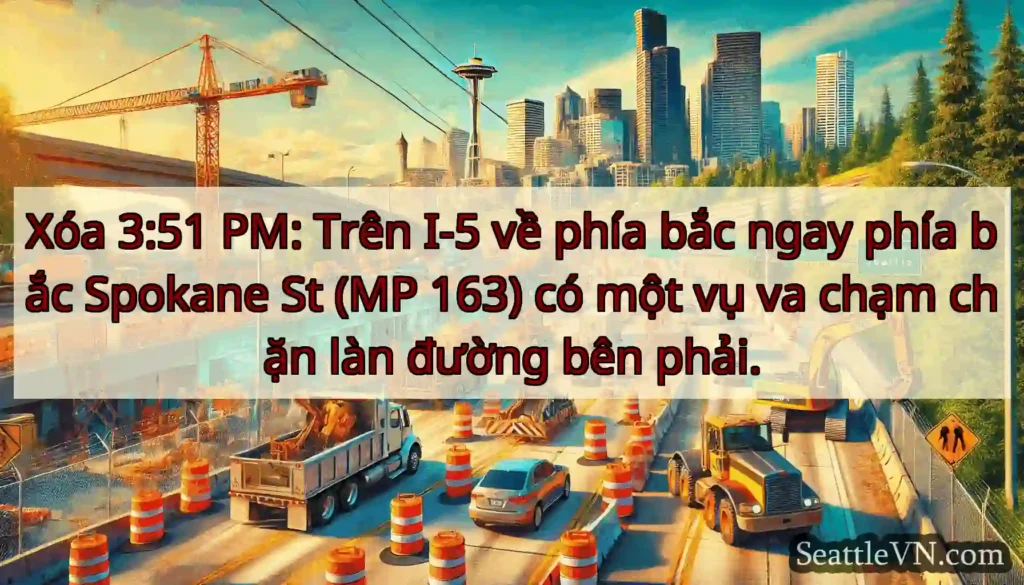 Xóa 3:51 PM: Trên I-5 về phía bắc ngay phía bắc