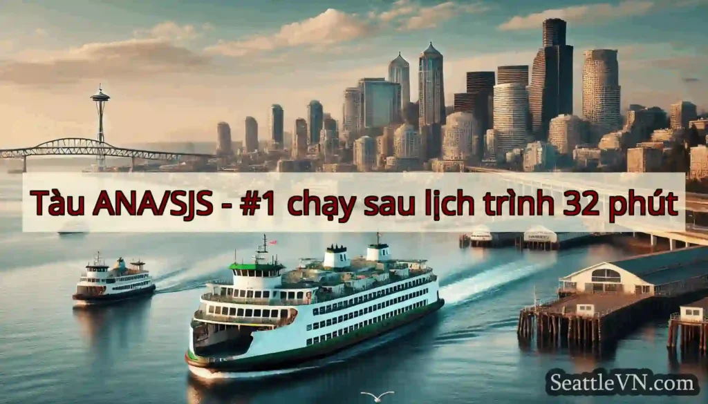 Tàu ANA/SJS - #1 chạy sau lịch trình 32 phút