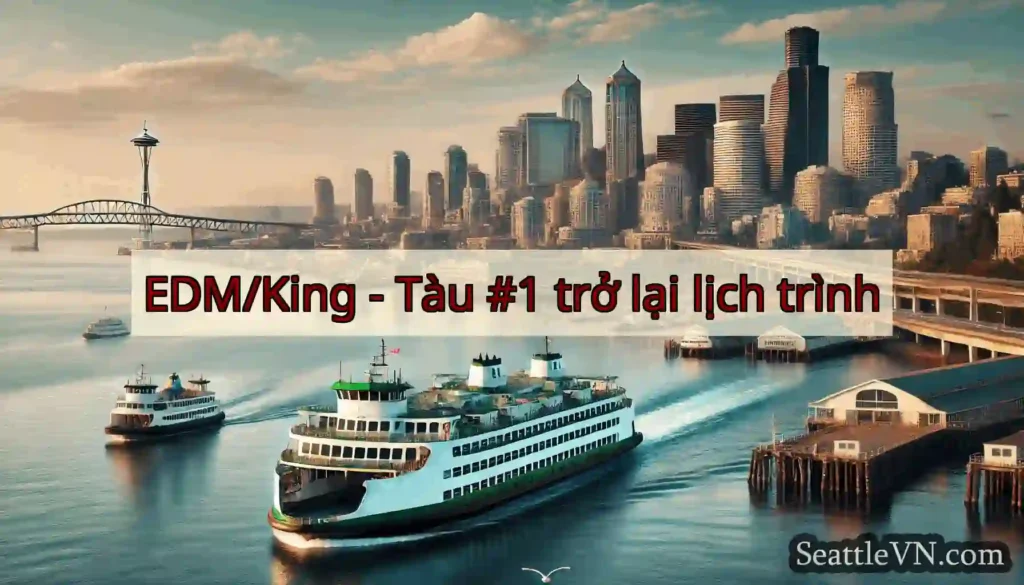 EDM/King - Tàu #1 trở lại lịch trình