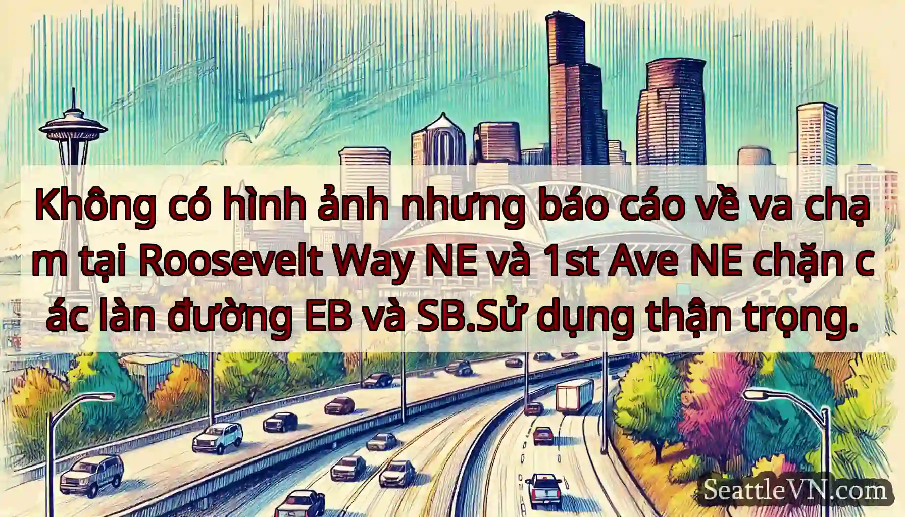 Không có hình ảnh nhưng báo cáo về va chạm tại