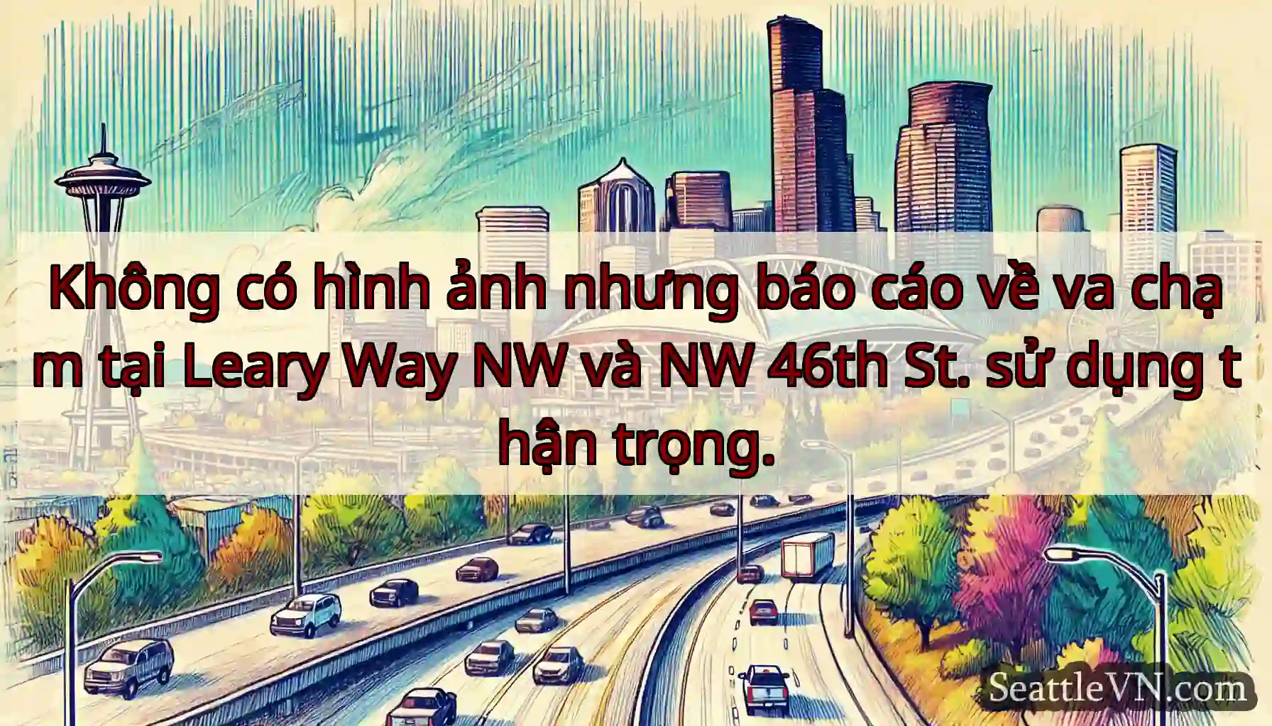 Không có hình ảnh nhưng báo cáo về va chạm tại