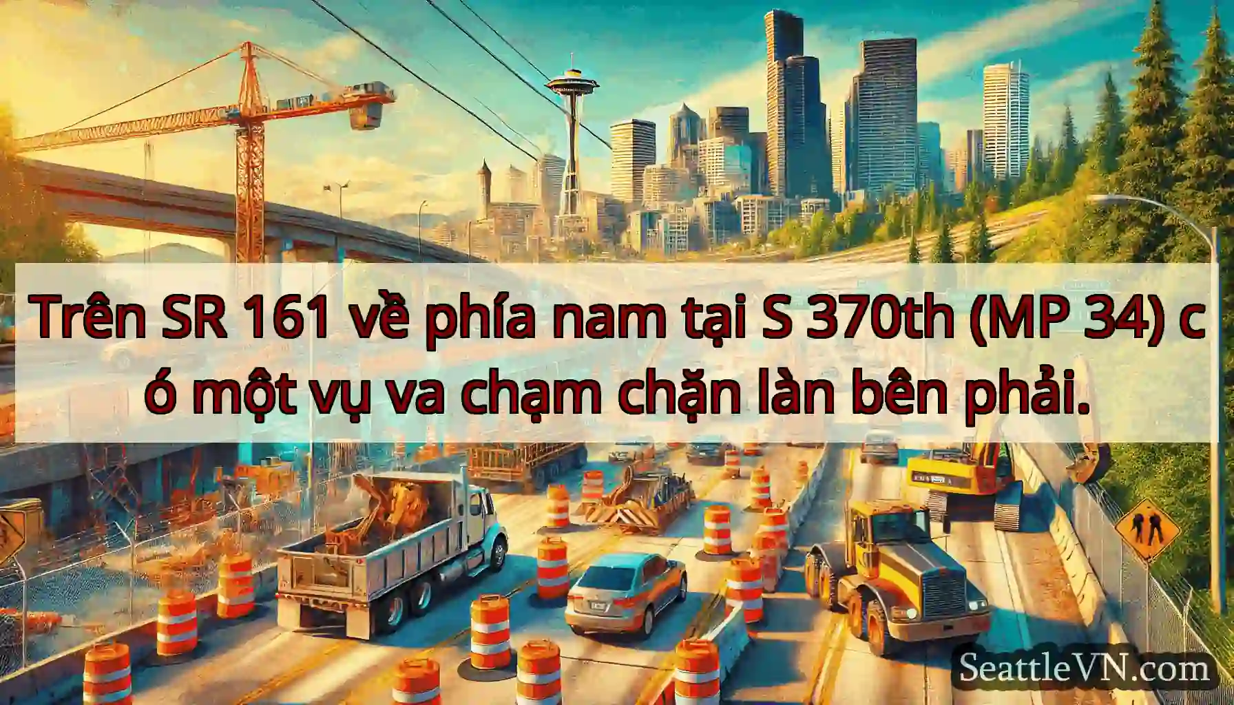 Trên SR 161 về phía nam tại S 370th (MP 34) có