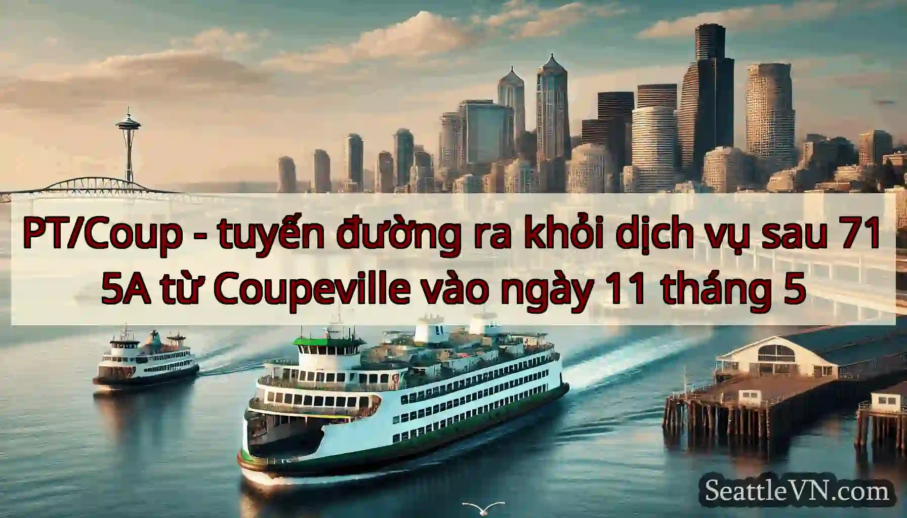 PT/Coup - tuyến đường ra khỏi dịch vụ sau 715A từ
