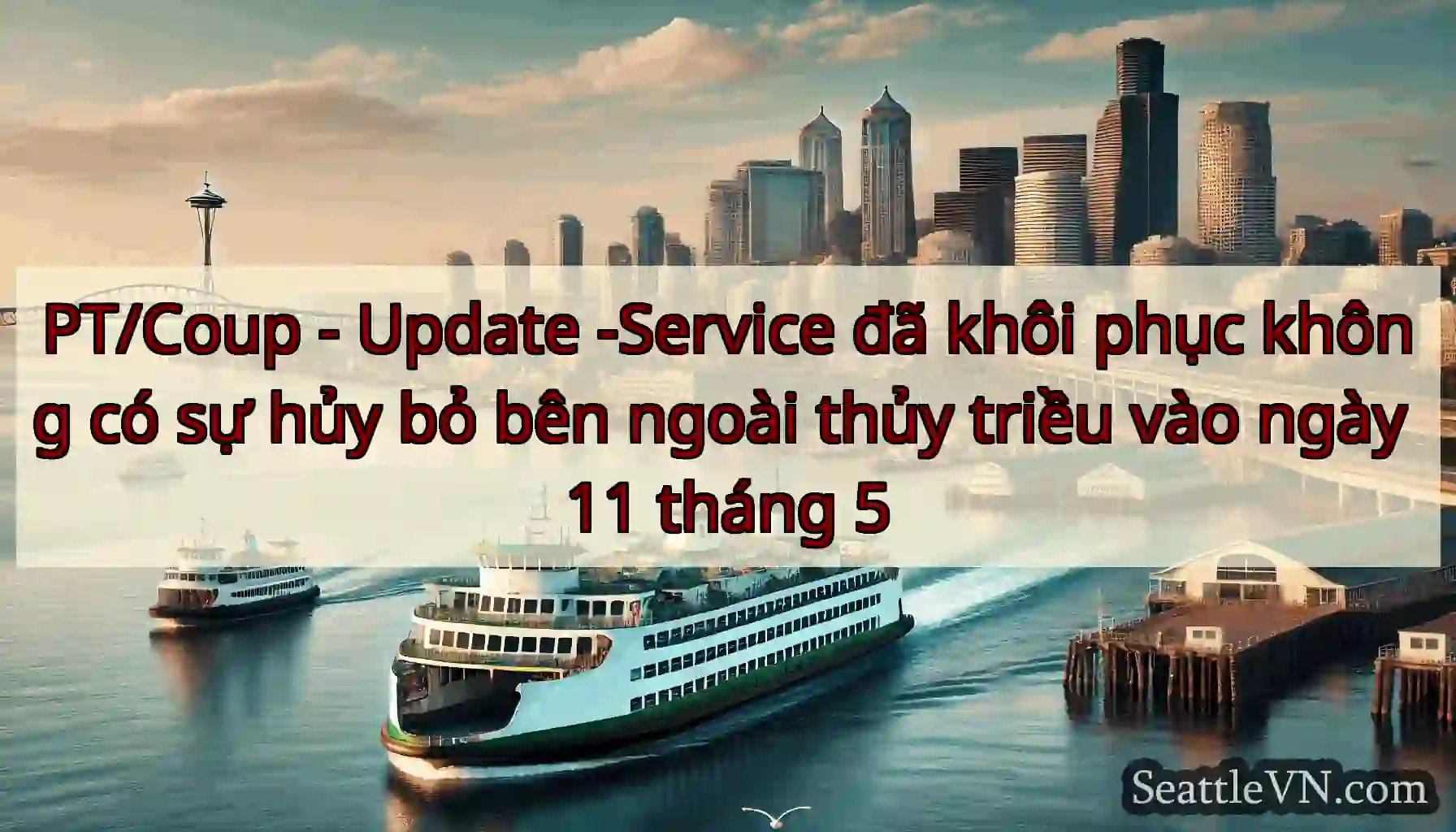 PT/Coup - Update -Service đã khôi phục không có