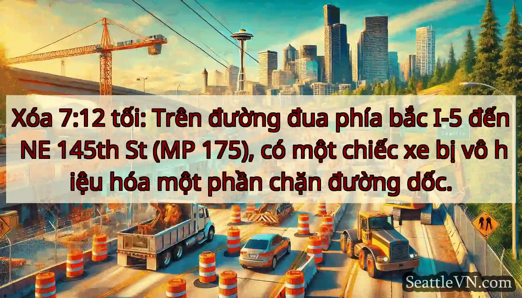 Xóa 7:12 tối: Trên đường đua phía bắc I-5 đến NE