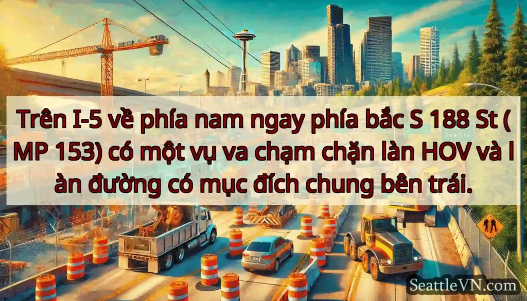 Trên I-5 về phía nam ngay phía bắc S 188 St (MP