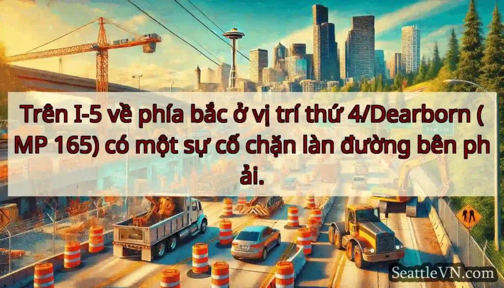 Trên I-5 về phía bắc ở vị trí thứ 4/Dearborn (MP