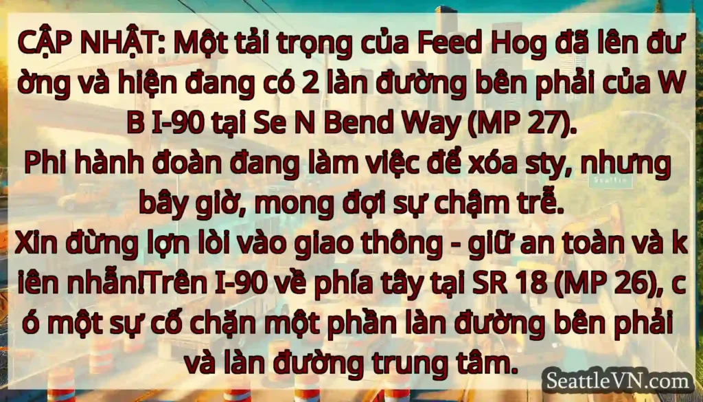 CẬP NHẬT: Một tải trọng của Feed Hog đã lên đường