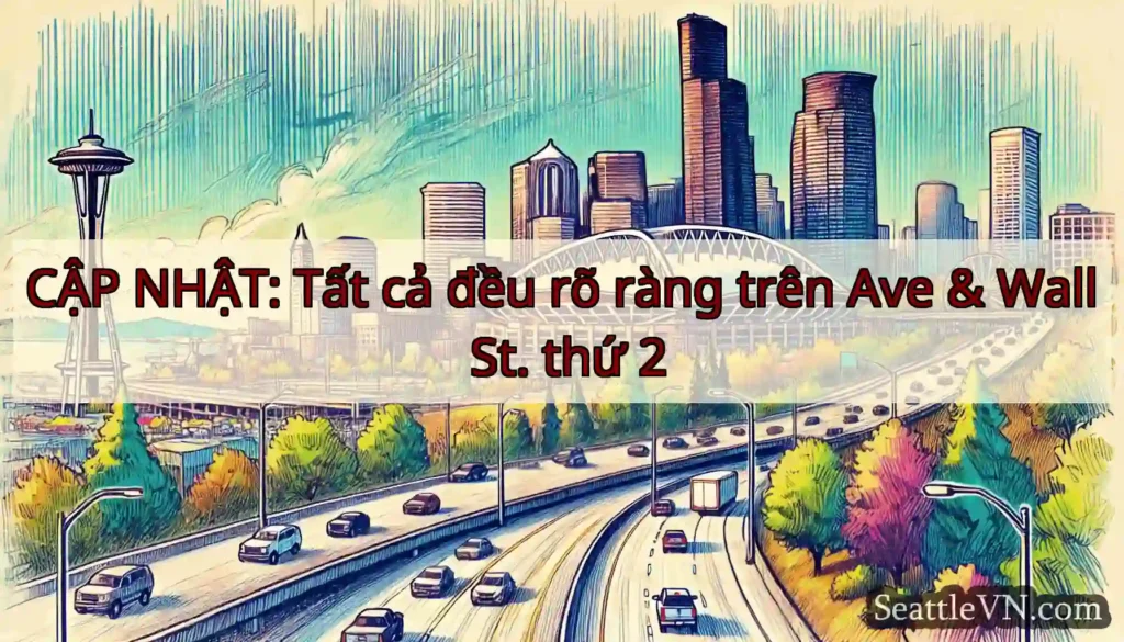 CẬP NHẬT: Tất cả đều rõ ràng trên Ave & Wall St.