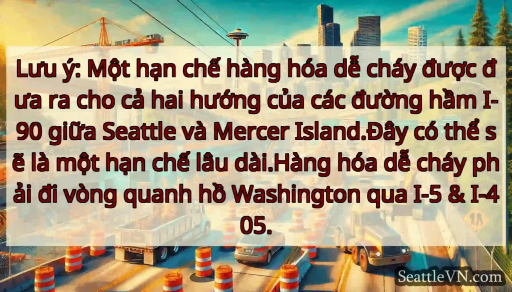 Lưu ý: Một hạn chế hàng hóa dễ cháy được đưa ra