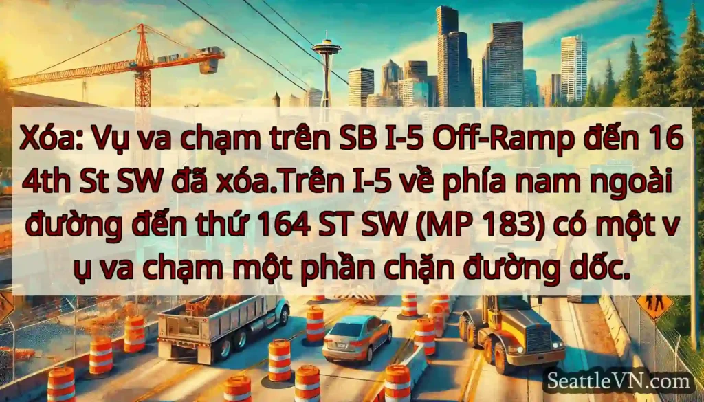 Xóa: Vụ va chạm trên SB I-5 Off-Ramp đến 164th St