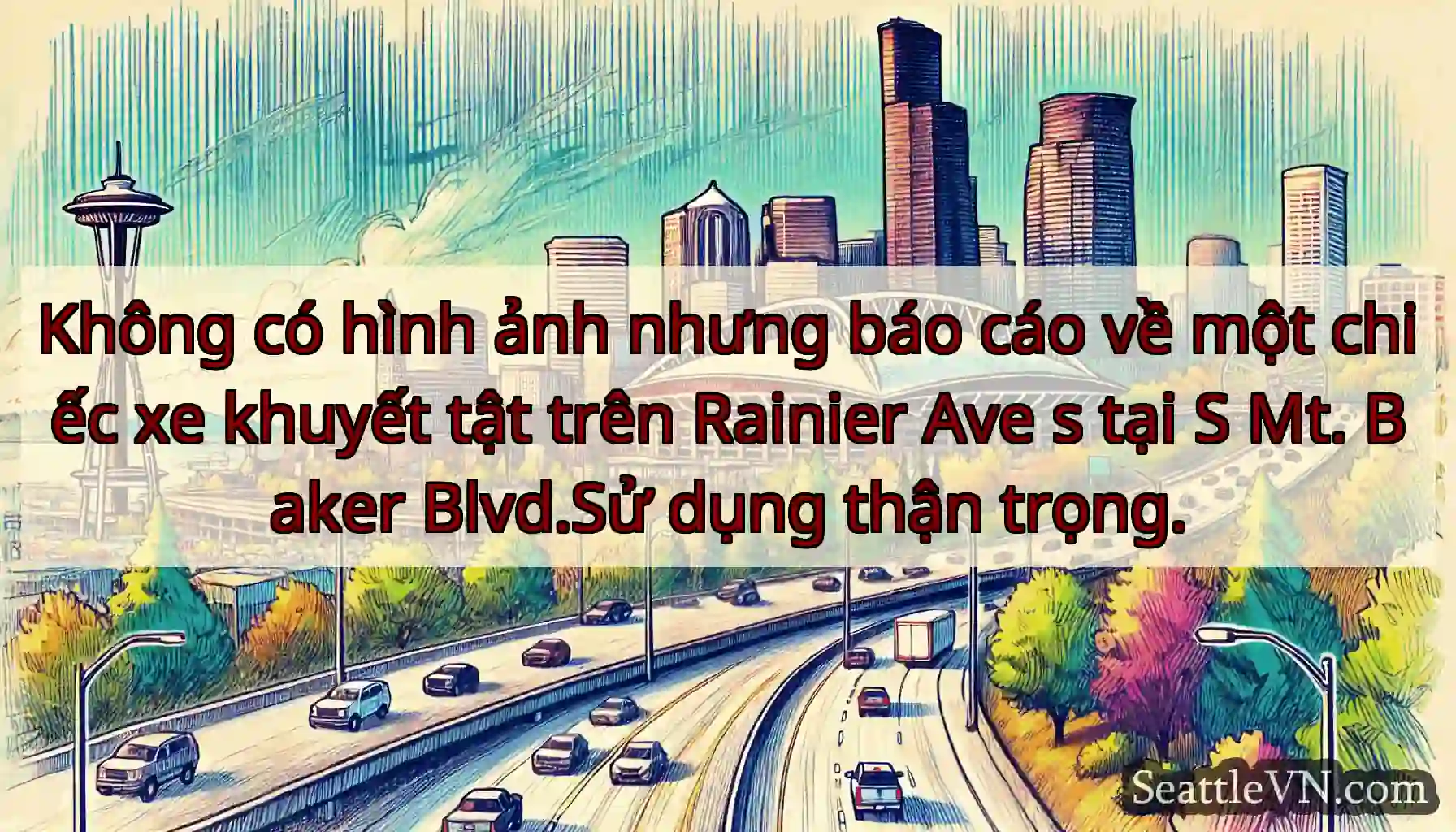 Không có hình ảnh nhưng báo cáo về một chiếc xe