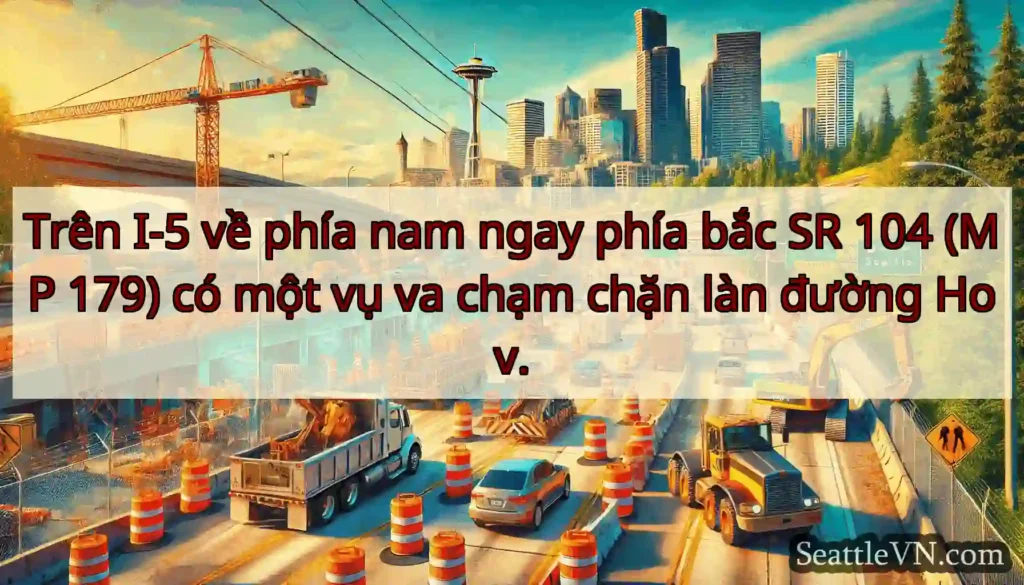 Trên I-5 về phía nam ngay phía bắc SR 104 (MP