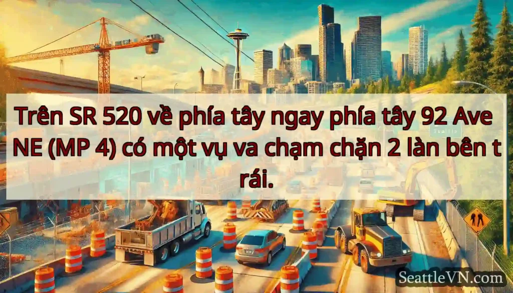 Trên SR 520 về phía tây ngay phía tây 92 Ave NE