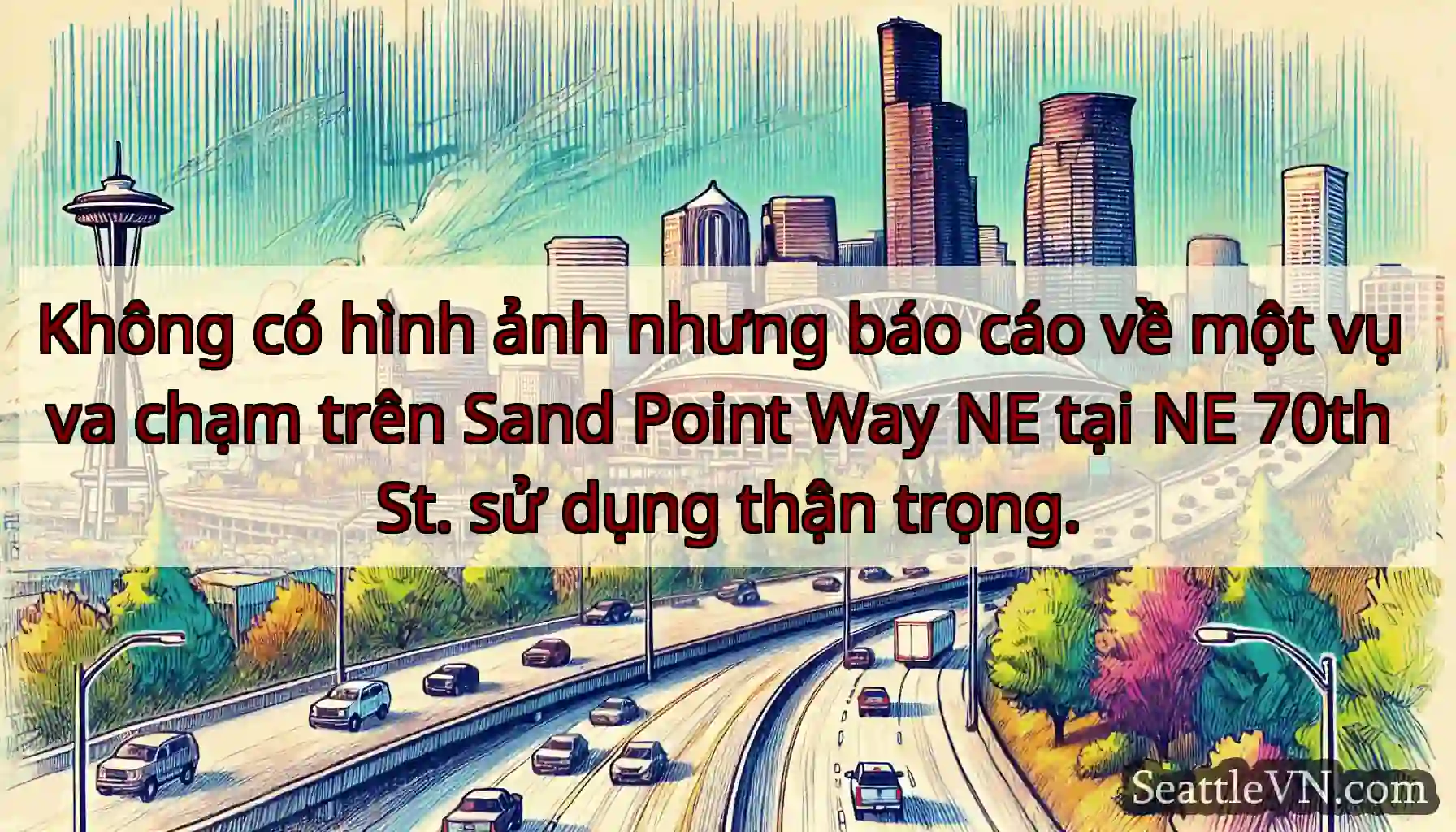 Không có hình ảnh nhưng báo cáo về một vụ va chạm