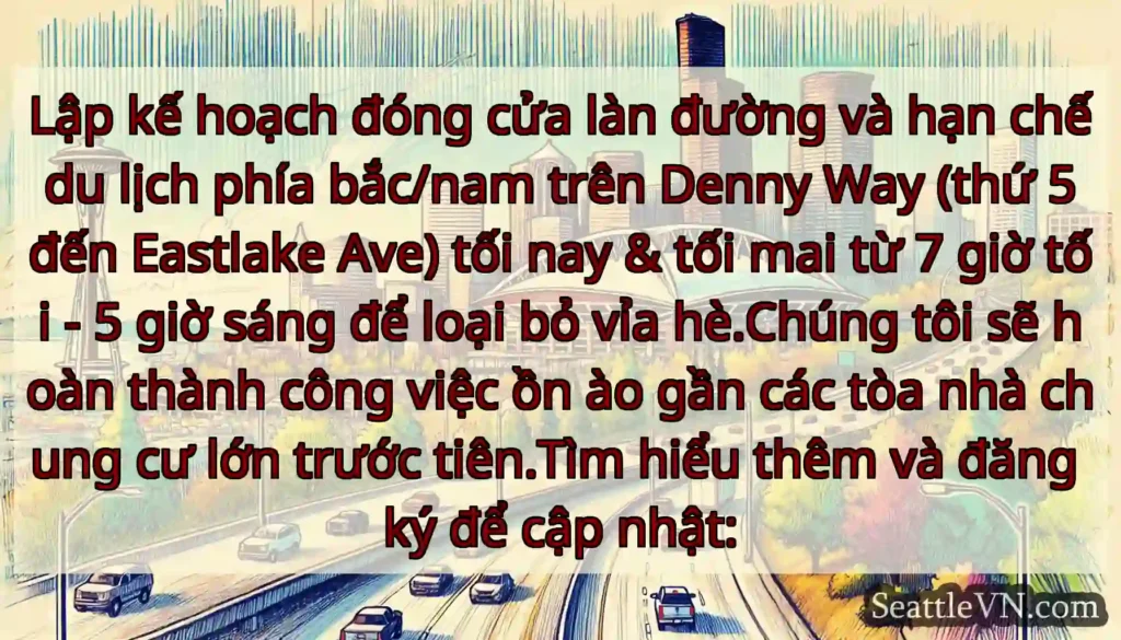 Lập kế hoạch đóng cửa làn đường và hạn chế du