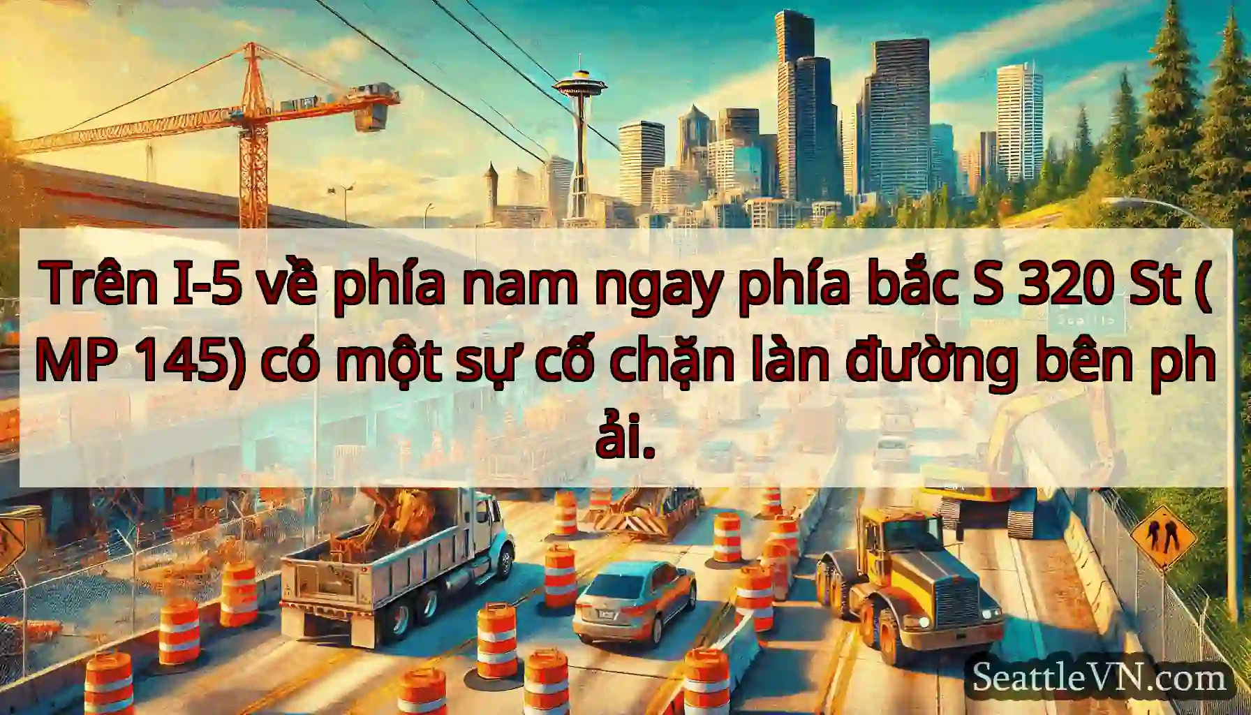 Trên I-5 về phía nam ngay phía bắc S 320 St (MP