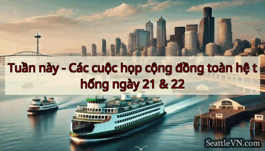 Tuần này - Các cuộc họp cộng đồng toàn hệ thống
