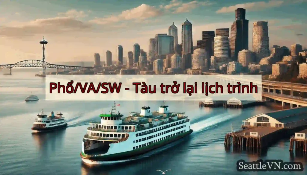 Phổ/VA/SW - Tàu trở lại lịch trình