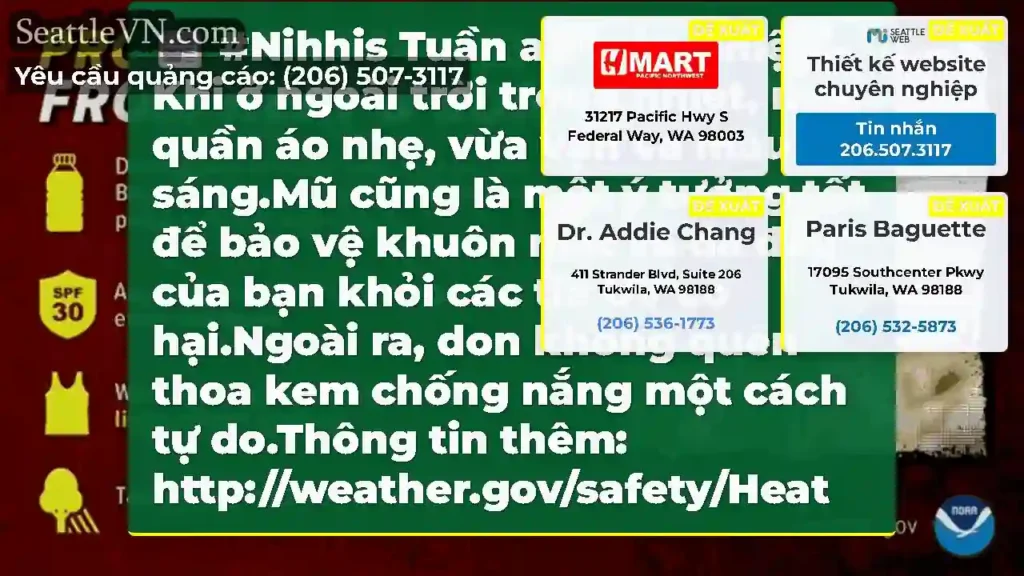 #Nihhis Tuần an toàn nhiệt: