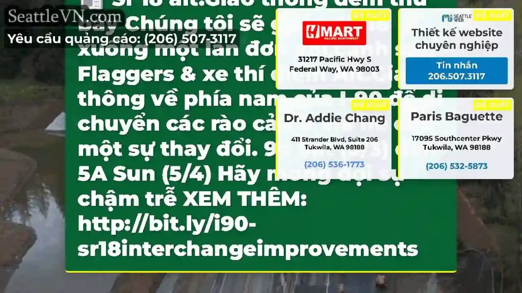 Sr 18 alt.Giao thông đêm thứ bảy