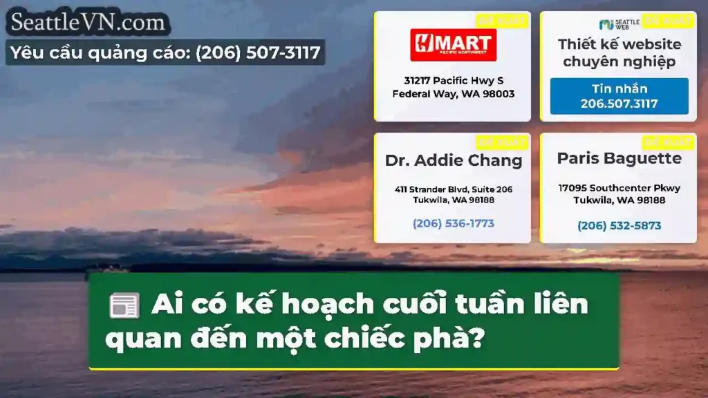 Ai có kế hoạch cuối tuần liên quan đến một chiếc