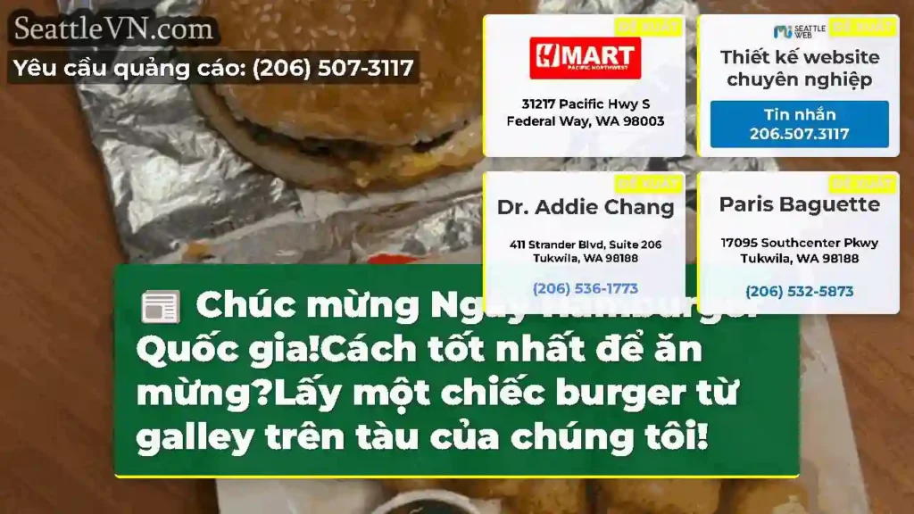 Chúc mừng Ngày Hamburger Quốc gia!Cách tốt nhất