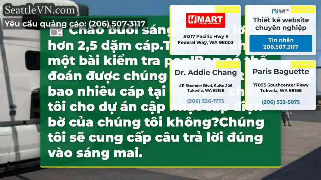 Chào buổi sáng!Câu trả lời là hơn 2,5 dặm
