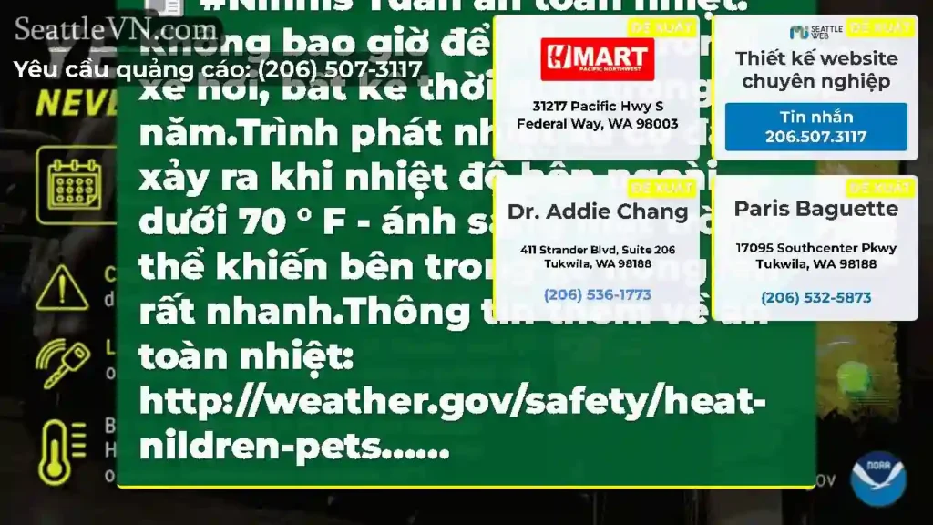 #Nihhis Tuần an toàn nhiệt:
