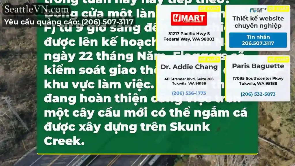Đi qua Fall City trên SR 202 trong tuần này hay