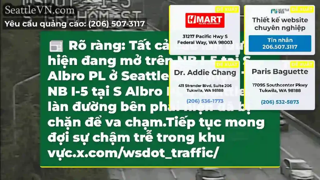 Rõ ràng: Tất cả các làn đường hiện đang mở trên