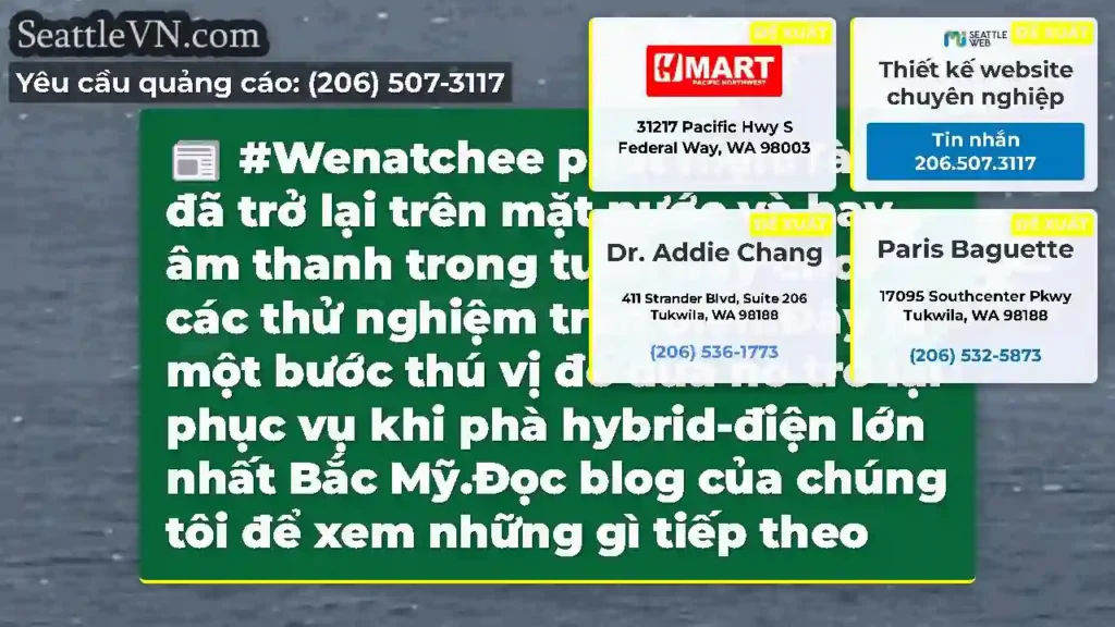 #Wenatchee phát hiện!Tàu đã trở lại trên mặt nước