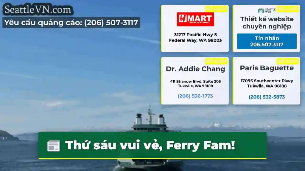 Thứ sáu vui vẻ, Ferry Fam!