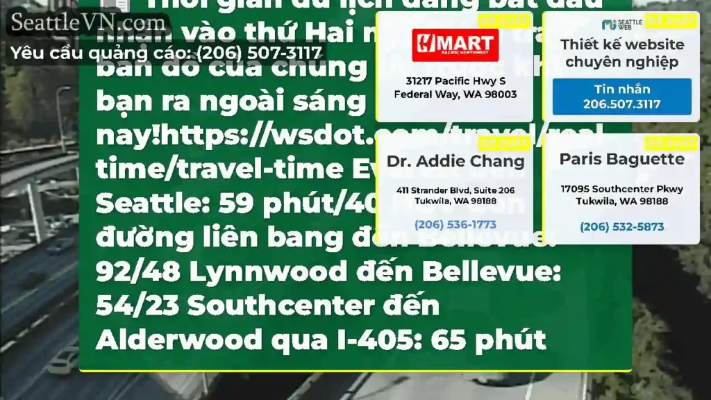 Thời gian du lịch đang bắt đầu nhận vào thứ Hai