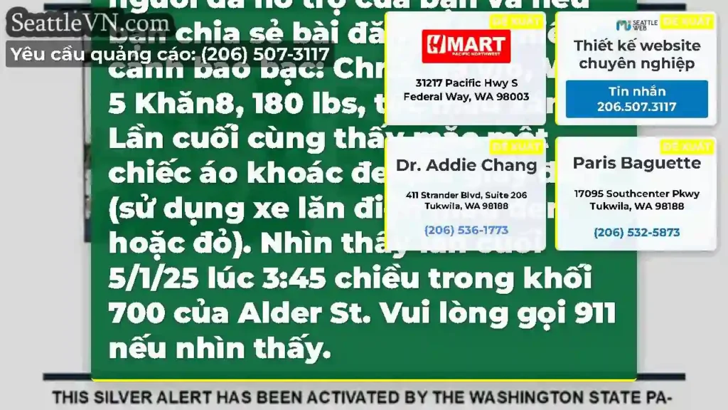 CẬP NHẬT: Chris đã được tìm thấy an toàn!Cảm ơn