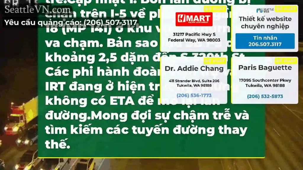 CẬP NHẬT 2: Hai làn đường đã mở cửa trở lại trên