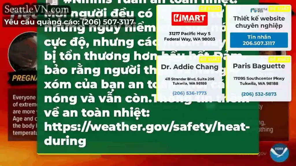 #Nihhis Tuần an toàn nhiệt: