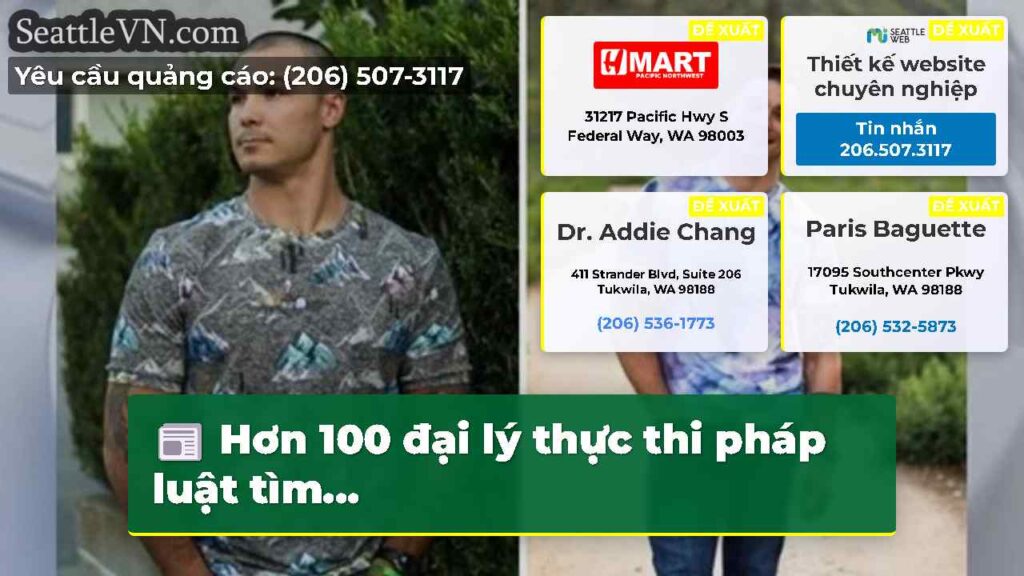 Hơn 100 đại lý thực thi pháp luật tìm...
