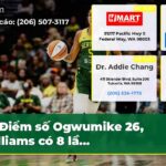 Điểm số Ogwumike 26 Williams có 8 lầ…