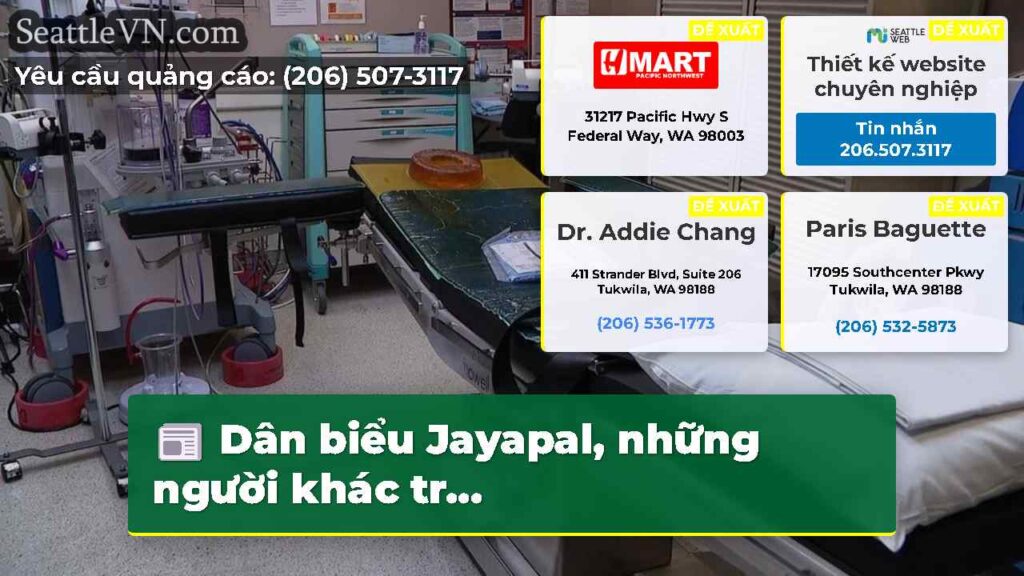 Dân biểu Jayapal, những người khác tr...