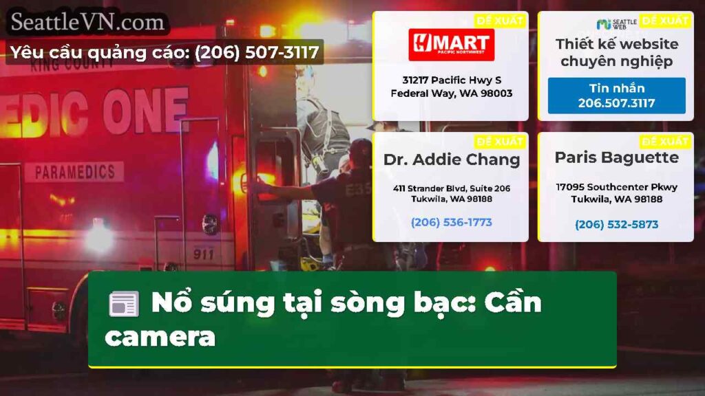 Nổ súng tại sòng bạc: Cần camera