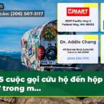 5 cuộc gọi cứu hộ đến hộp thư trong m…