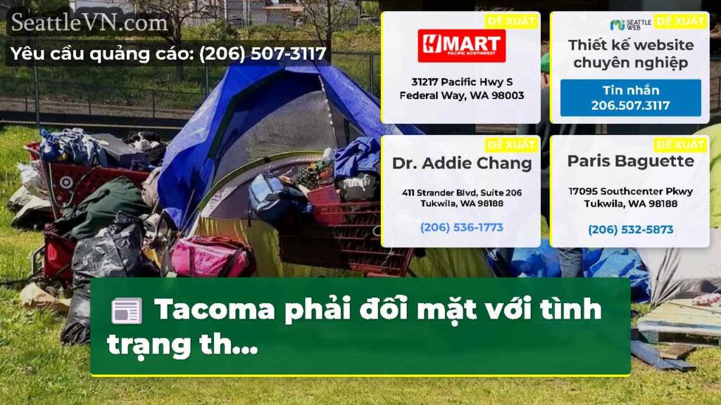 Tacoma phải đối mặt với tình trạng th...