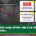 Các cuộc di tản cấp 3 có hiệu lực khi…