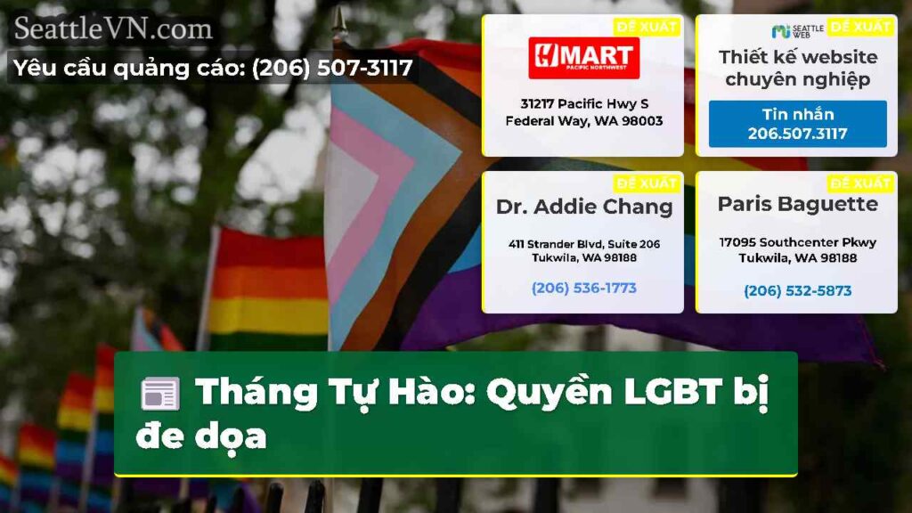 Tháng Tự Hào: Quyền LGBT bị đe dọa