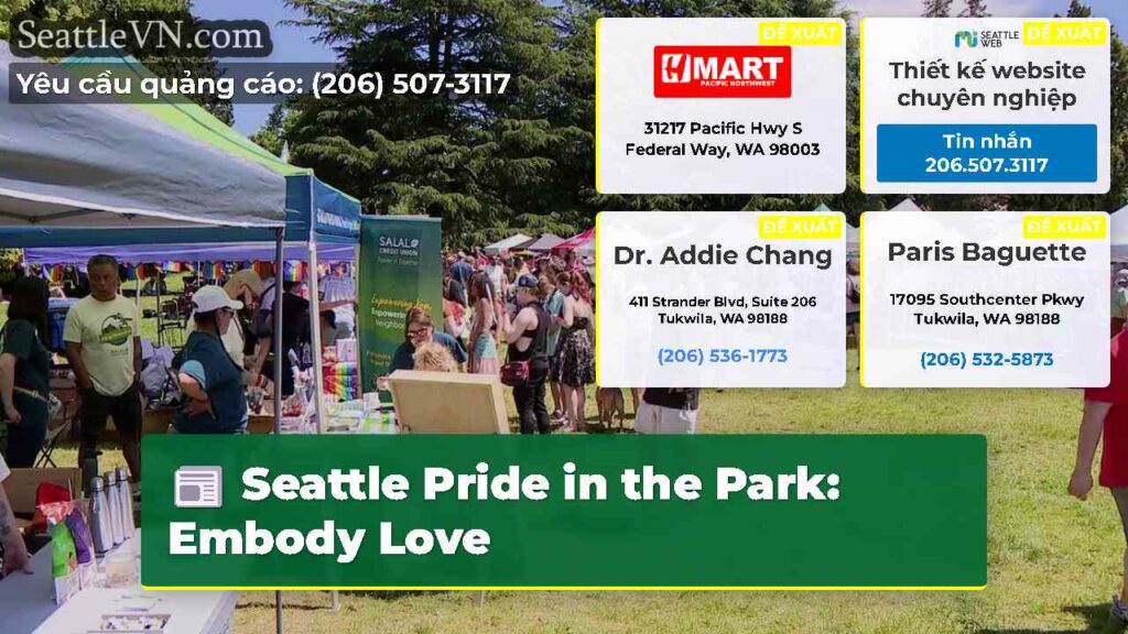 Seattle Pride in the Park: Embody Love