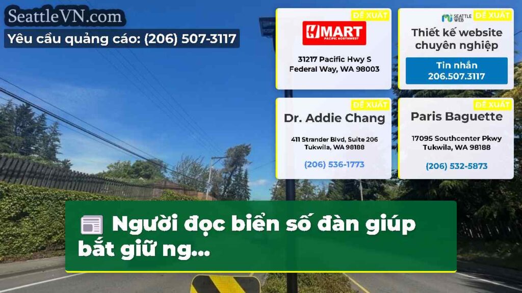 Người đọc biển số đàn giúp bắt giữ ng...