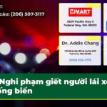Nghi phạm giết người lái xe xuống biển