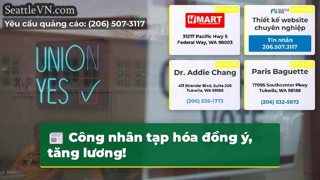 Công nhân tạp hóa đồng ý, tăng lương!