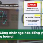 Công nhân tạp hóa đồng ý tăng lương!